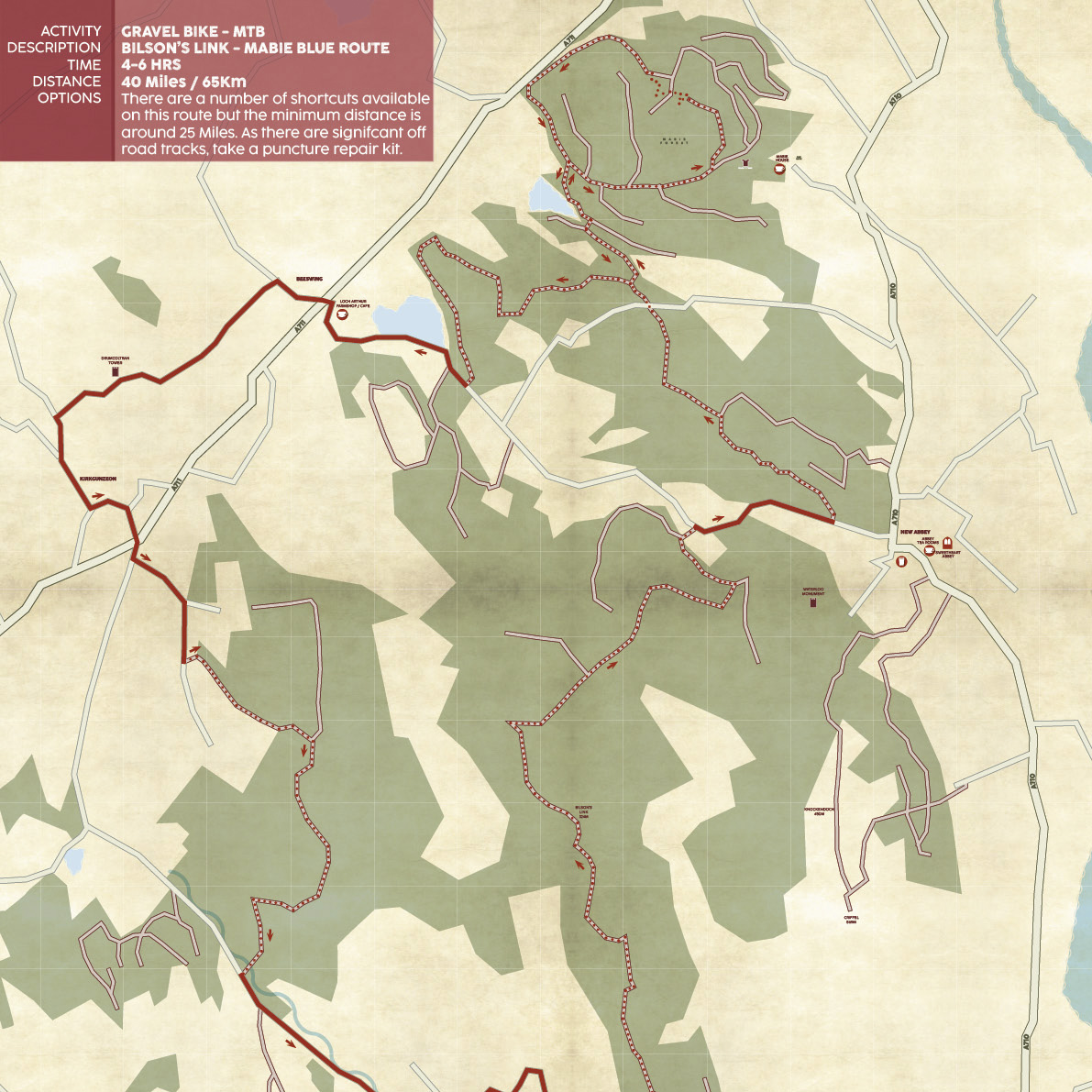 Bilson’s Link – Mabie Blue – Gravel Ride